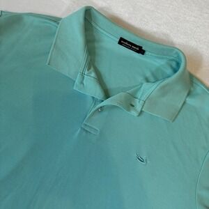 Southern Marsh Polo Shirt Mens Large Mint Green Performance Golf Duck